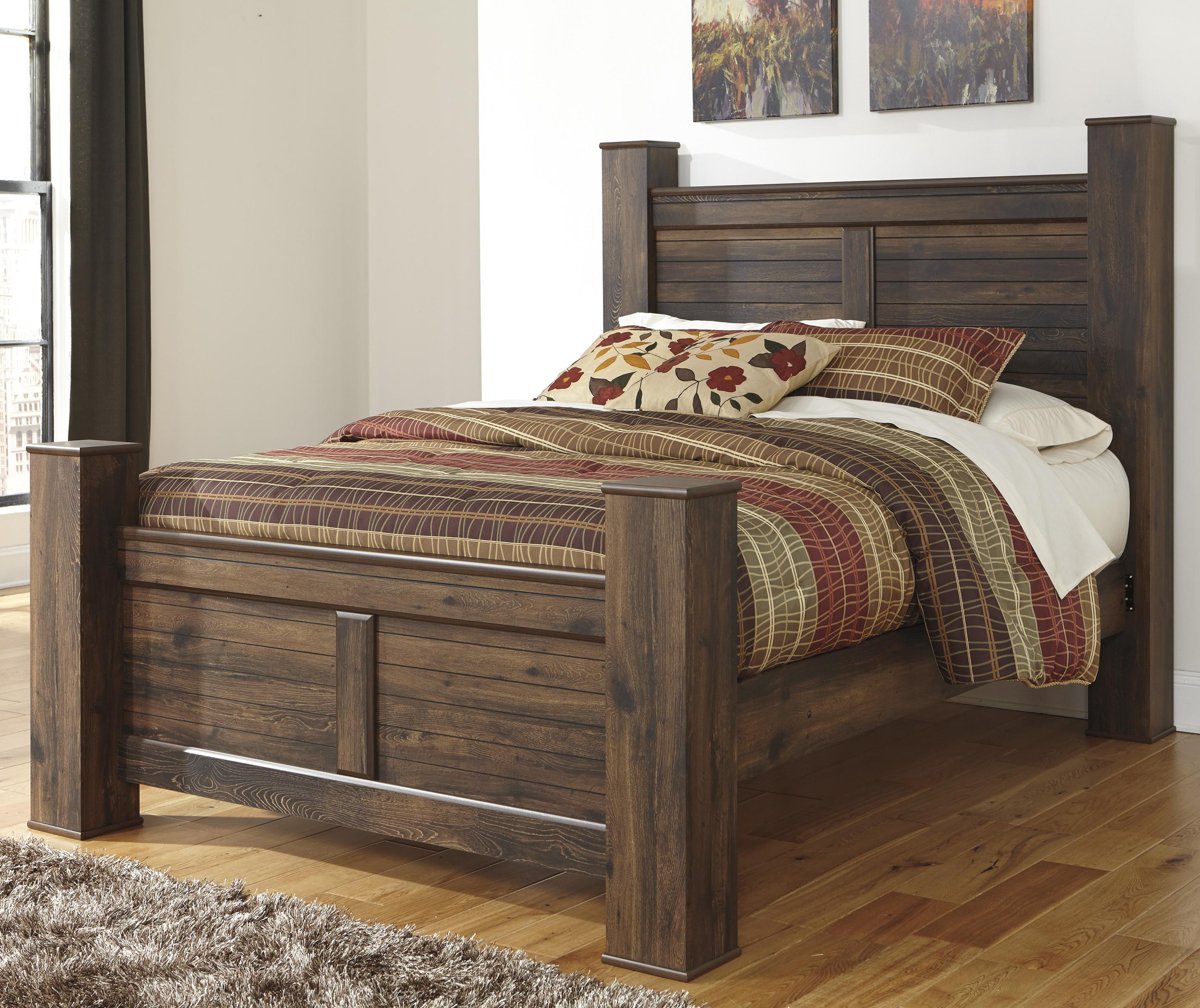 Ashley Furniture Signature Design Quinden B246-67+64+61+98 Rustic Queen
